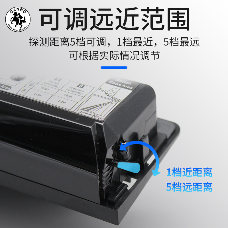 感应门启动红外线防夹一体感璃器自动门防夹光线玻门应传感器探头