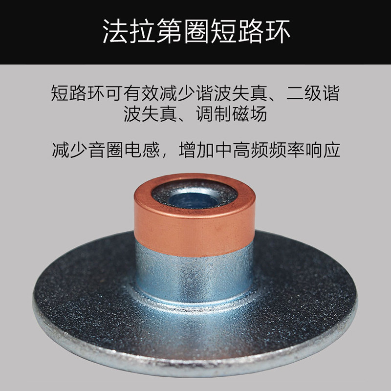 莞音4寸全频喇叭 发烧中音叭寸喇4 hifi音响中双喇叭置磁喇叭