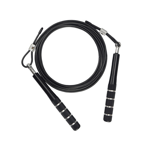 加粗 4MM钢丝轴承跳绳男女中考练习负重铝柄金属耐磨竞技健身训练