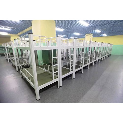 加厚型材管小学生学校双层床午休床上下铺铁床中学生宿舍公寓铁床