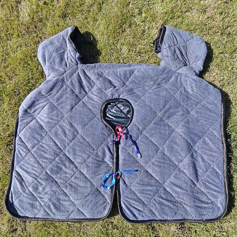 跨骑125摩托车挡风被双面防水弯梁冬季加绒加厚电动踏板防寒护腿