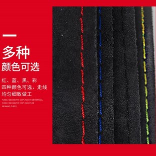 解放J6 J6P豪沃重卡大货车翻毛皮手缝方向盘套汽车把套