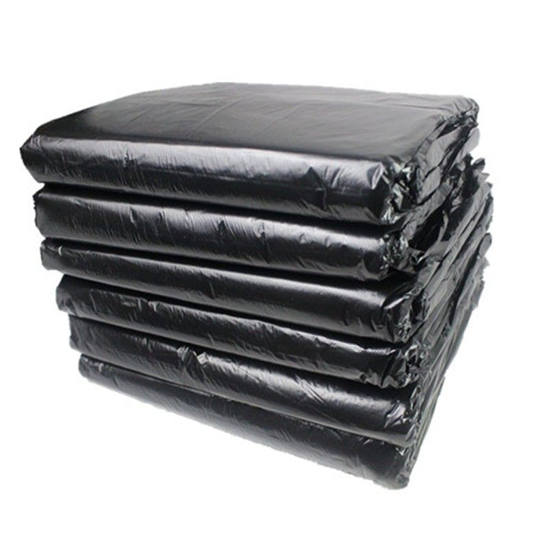 大号垃圾袋加厚黑色环保塑料袋超大码一次性环卫物业酒店80x100cm