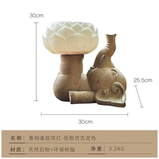 大象花盆中式 饰摆件 庭院花园院子别墅阳台造景布置景观盆景装