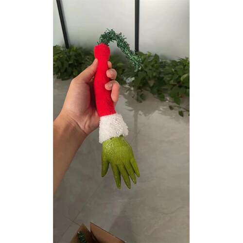亚马逊新款Grinch Decorative Figurines格林奇圣诞树装饰五件套