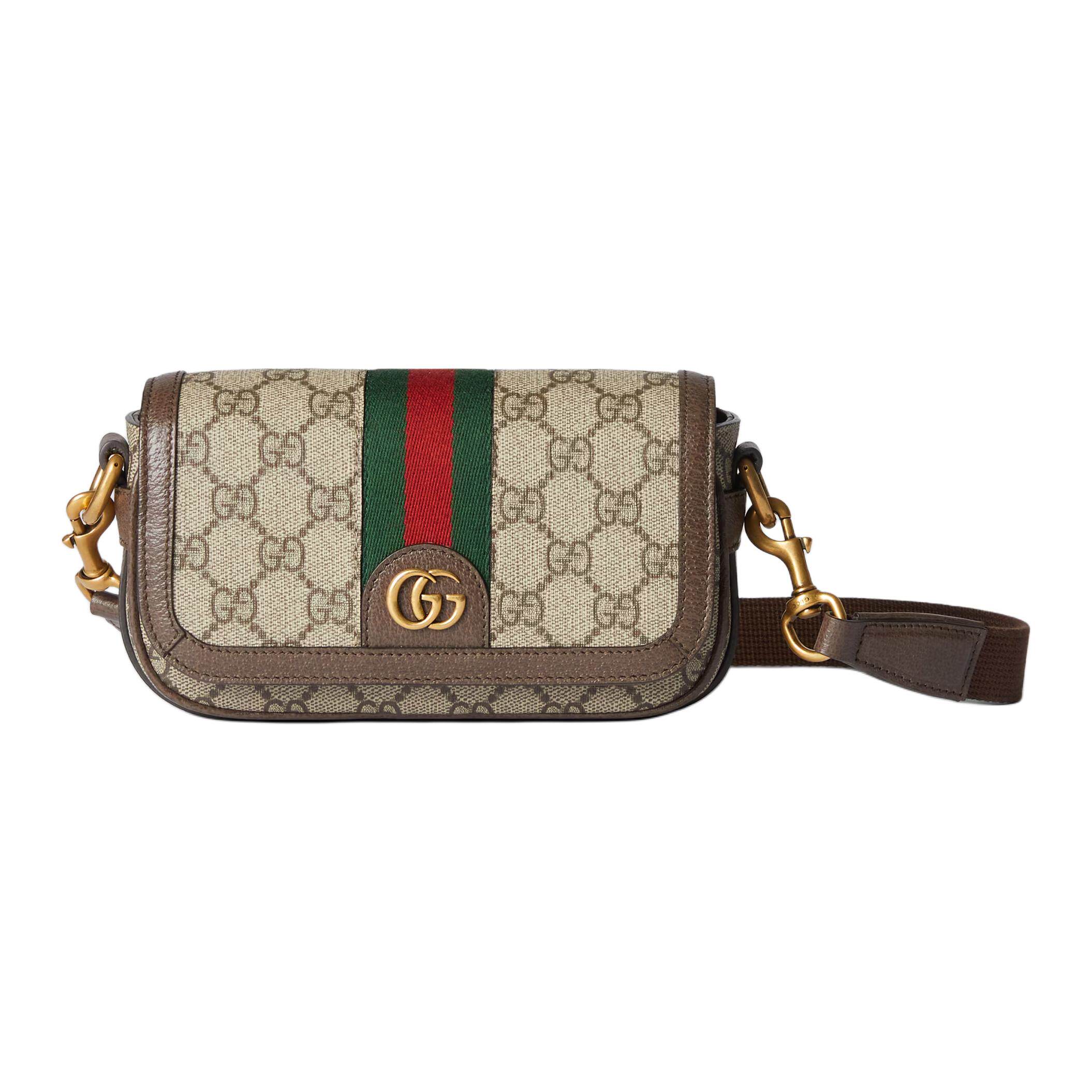 GUCCI古驰情侣款迷你时尚百搭手袋斜挎包单肩包795466