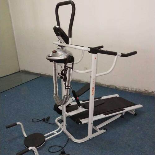 5功能机械跑步机MANUAL TREADMILL俯卧撑扭腰踏步机按摩减脂