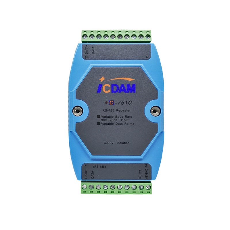 C-7510/A  485/422工业级光电隔离中继器信号放大器延长器I-7510