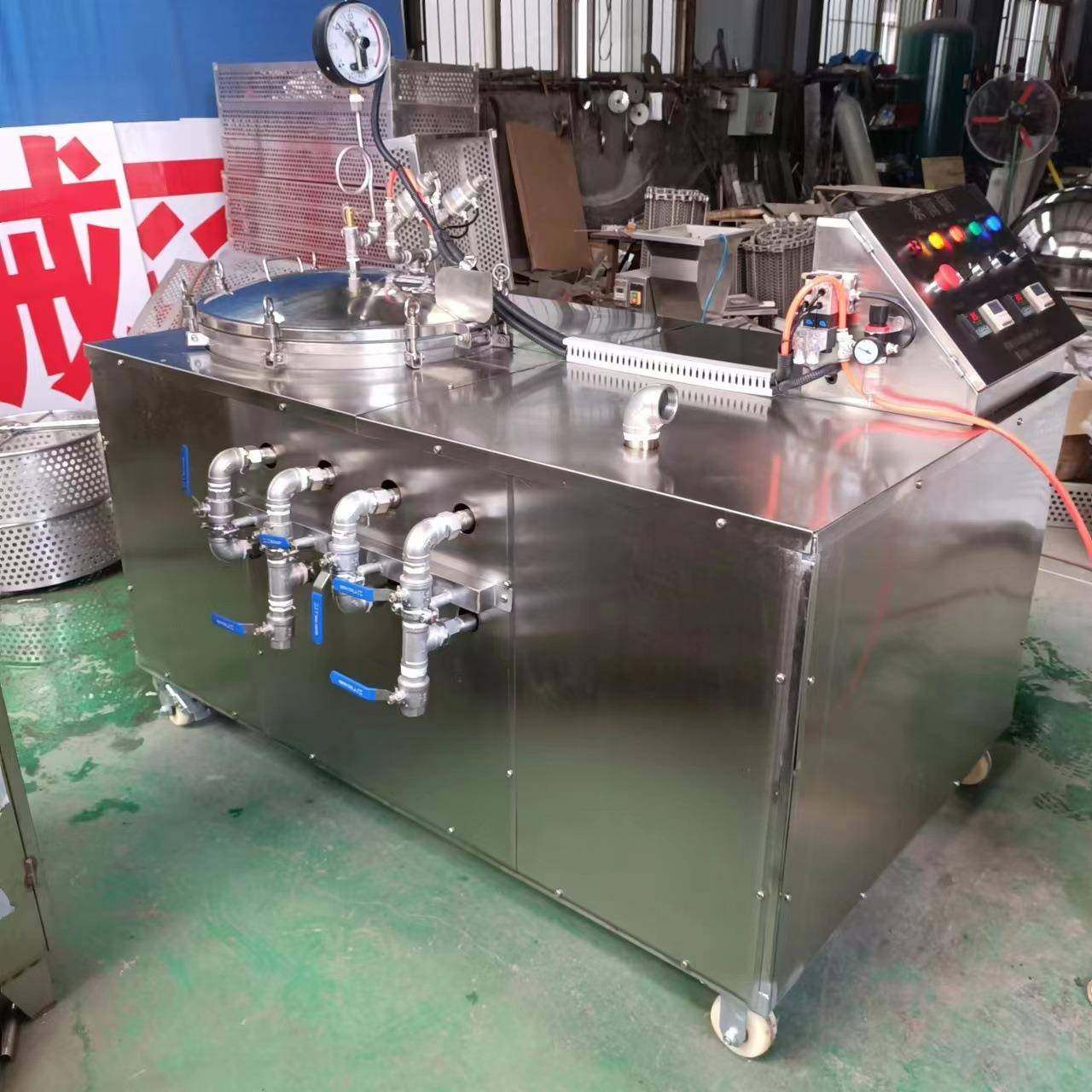 个体实验用熟食杀菌锅蒸汽水浴高温灭菌锅反压带降温小型杀菌机