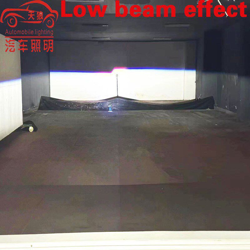 易改件17车迈腾B8低配U型日行灯改LED汽款大灯激光透套镜装内胆