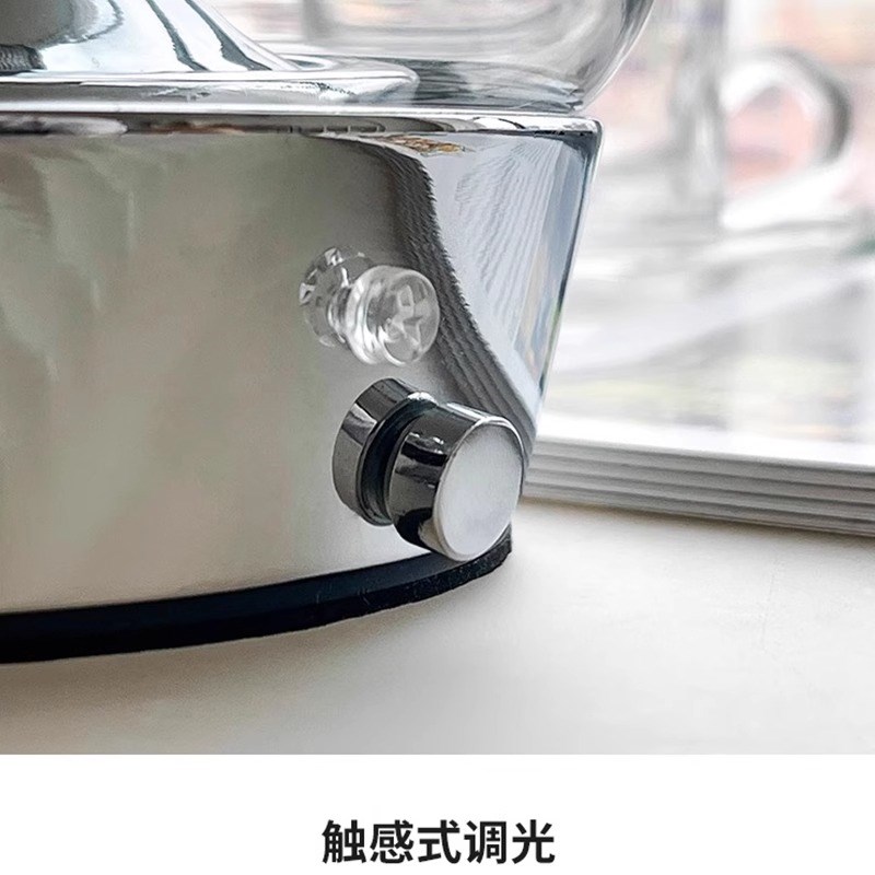 意大利灯泡台灯创意个性设计师办公书桌卧室床头触摸调光阅读台灯