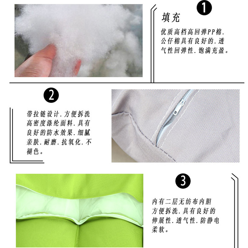 吊椅坐垫双人靠背垫子加厚加大号可拆洗鸟巢摇篮秋千阳台吊篮椅垫