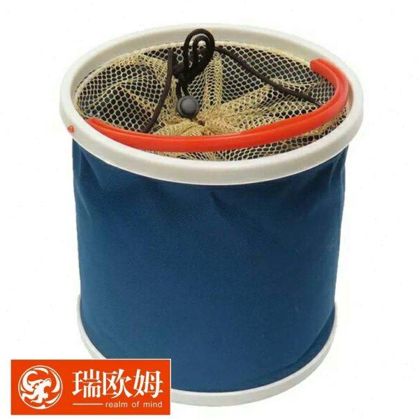 瑞欧姆新款容量筏钓折叠打水桶带防跳网虾桶小鱼桶加厚好打虾窝桶,户外/登山/野营/旅行用品,打水桶,淘宝优惠券,粉丝福利购,淘宝优惠卷