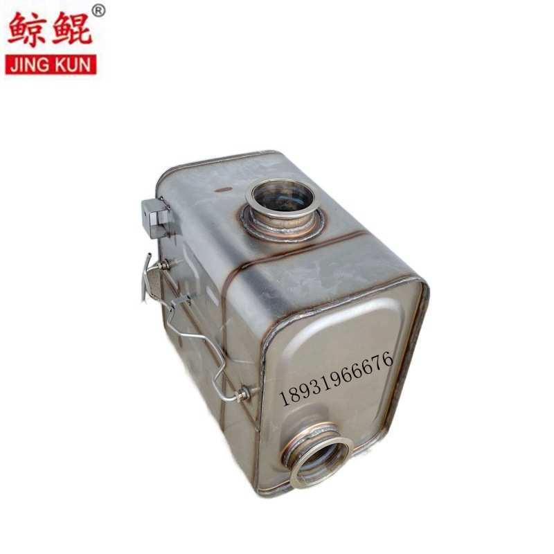 定制改装解放天V天然气车消声器国五消声器无含量空白载体消声器