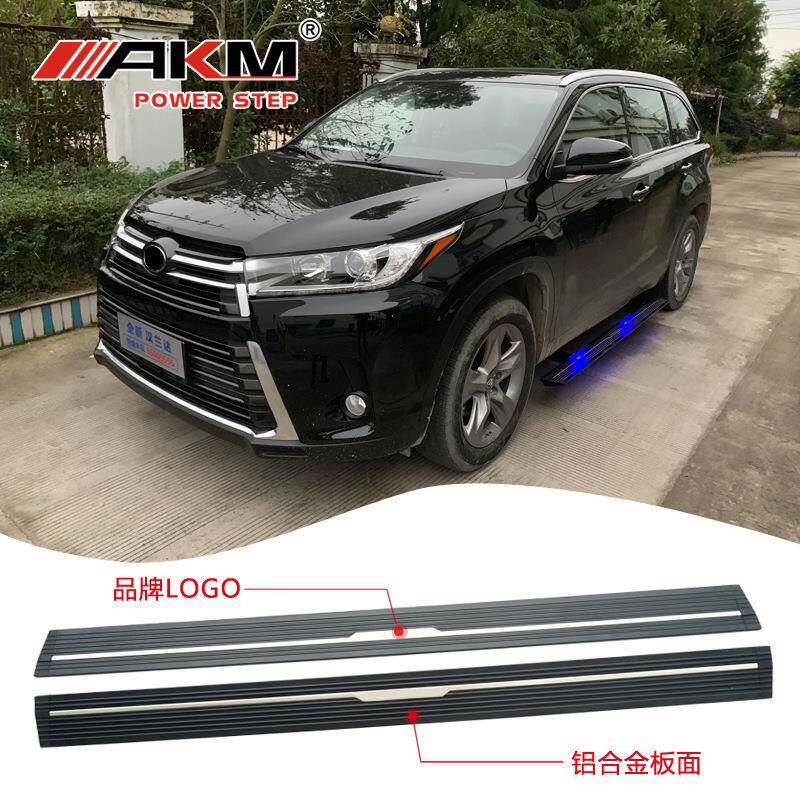 适用于22丰田国产塞纳汉兰达RAV4荣放威兰达电动侧脚踏板改装配件