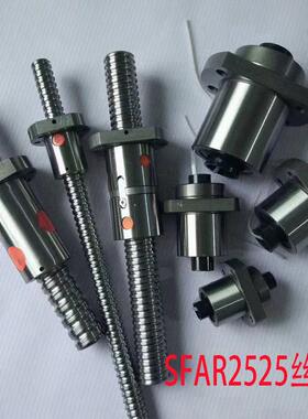 青岛机床滚珠副TBI丝杠螺母SFAR3232 SFAR2525大导程厂家丝杠冷轧