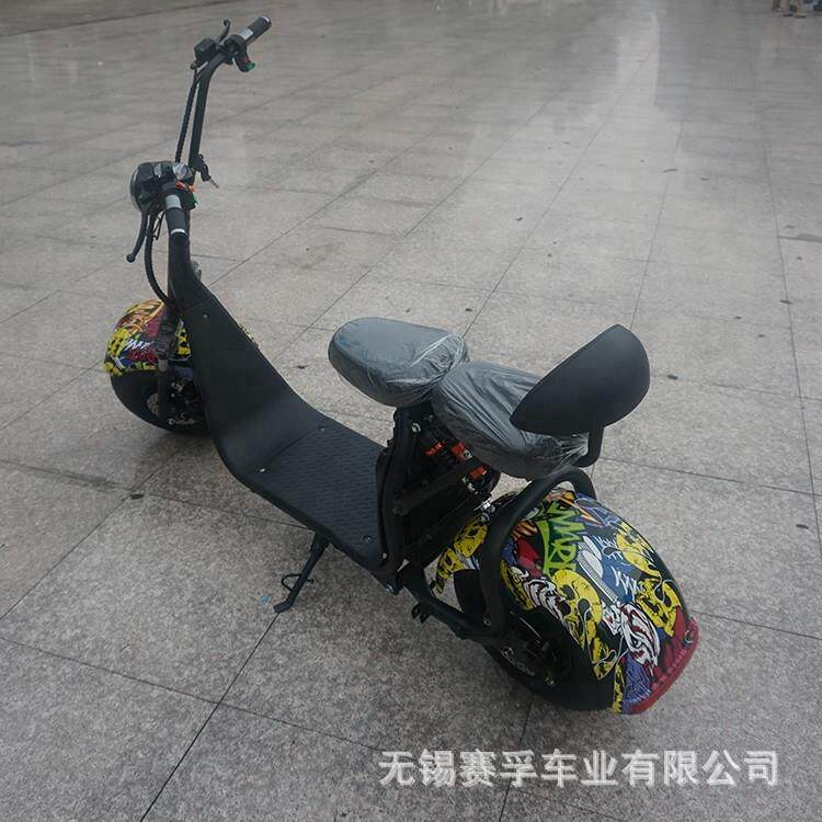 小哈雷电动车折叠电瓶车女士小型成人两轮锂电动滑板车自行车带娃
