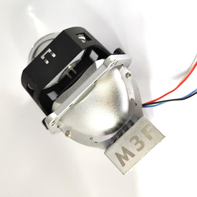 3inchLens汽车LED大灯双光透镜3英寸超亮远近一体鱼眼灯12V