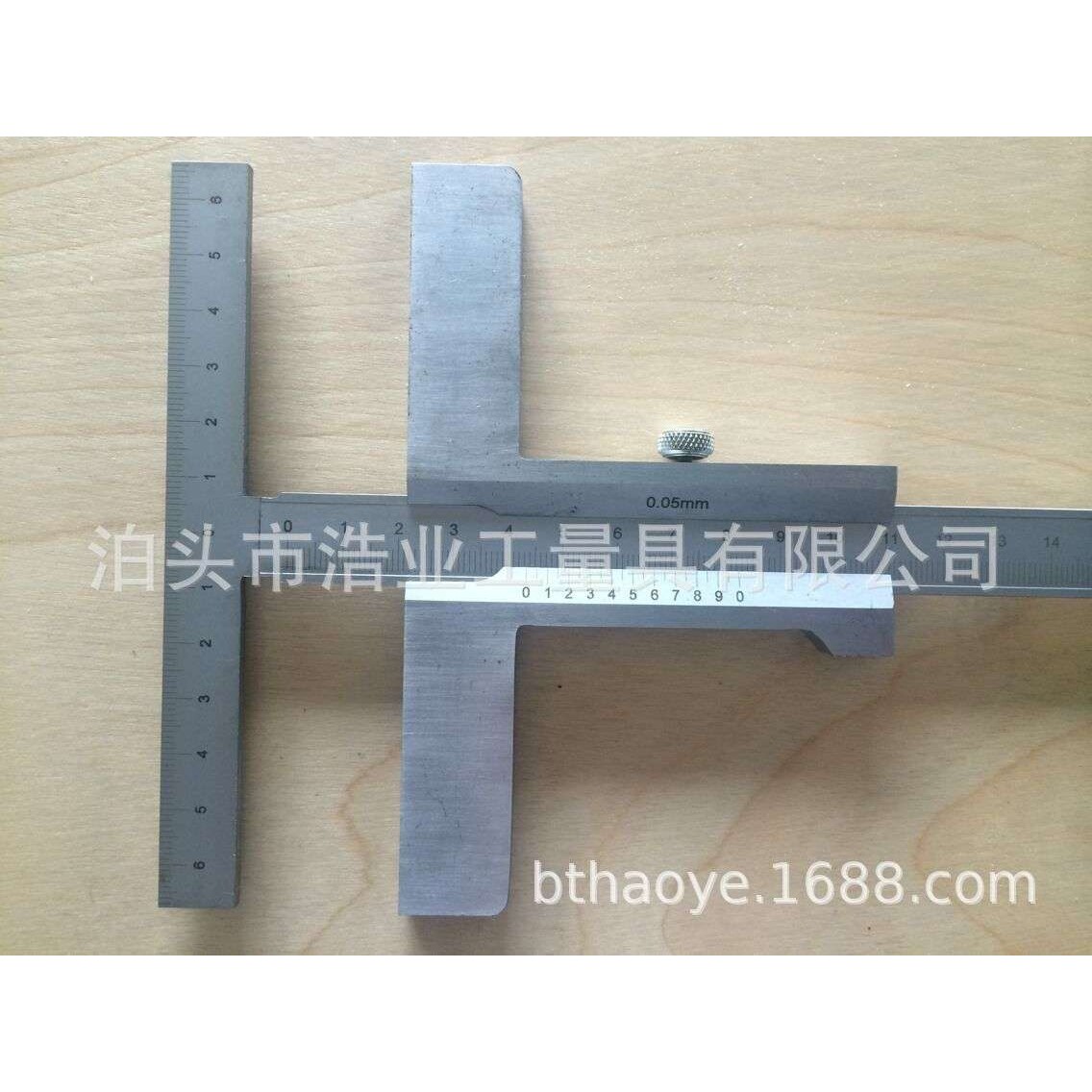T型标记尺带微调0-150 200 500 600 T型划线游标卡尺