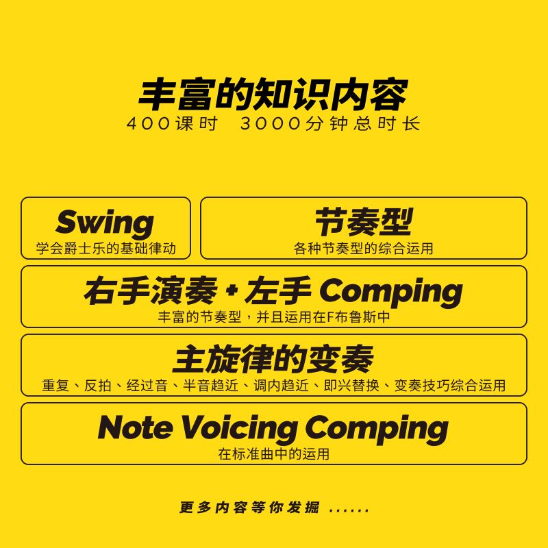 爵士钢琴键盘教程 365天入门进阶 统训练系周欣韧 哎音呀乐