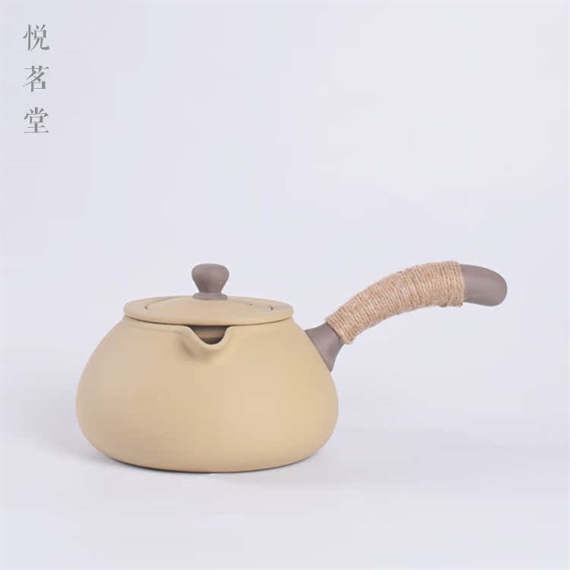 酒精炉煮茶器夫热烧水侧把壶灯式茶炉茶壶蜡烛中温茶底座功加茶具