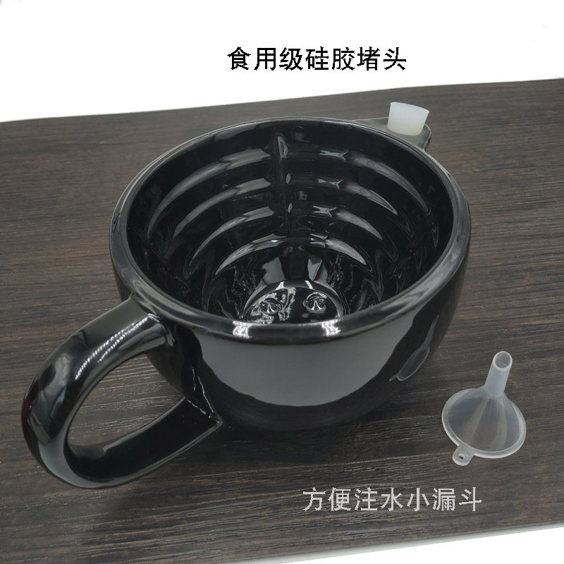 帝诗新款注水保温剃须皂泡沫碗打泡碗
