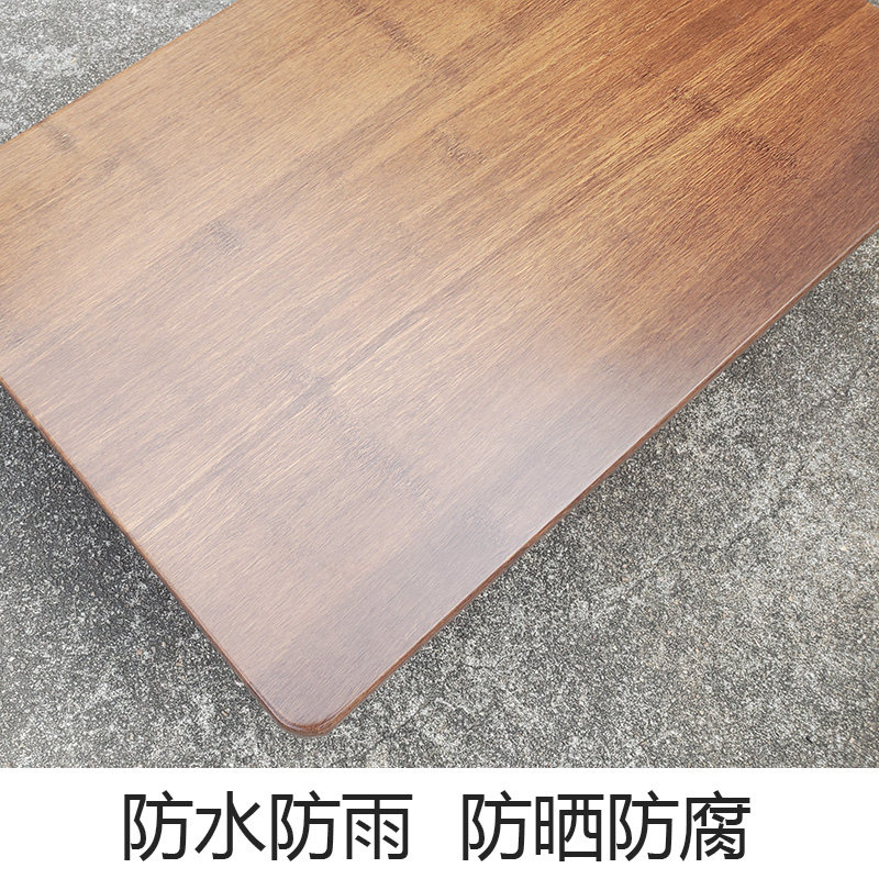 腐外重竹防户实木板片防潮水碳化室外桌板桌面板阳台方料板材定制