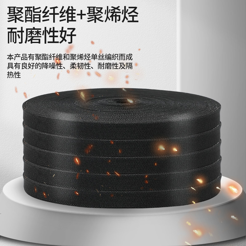 热缩布套管收缩管耐高温编织套管纺织布阻燃汽车线束保护绝缘套