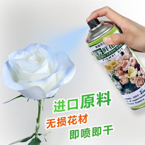 鲜花喷漆速干着色剂喷色剂染色剂喷色漆高端花艺用鲜花改色