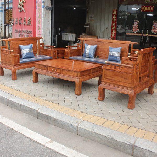 新中式红木沙发小户型客厅刺猬紫檀家具花梨茶几组合全实木经济型,住宅家具,红木沙发,淘宝优惠券,粉丝福利购,淘宝优惠卷