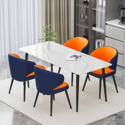 岩板餐桌椅组合现代简约轻奢桌子家用小户型网红餐厅饭桌椅子意式,住宅家具,岩板餐桌,淘宝优惠券,粉丝福利购,淘宝优惠卷