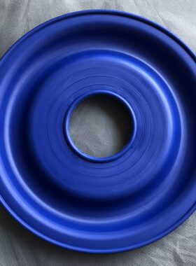 QBY3-125气动隔膜泵膜片 山道橡胶蓝色隔膜片 隔膜泵配件190838