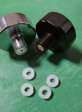 WEIMA威玛25mm压力表30mpa40mpa全黑 银色电镀 大角度M8*1 M10*1