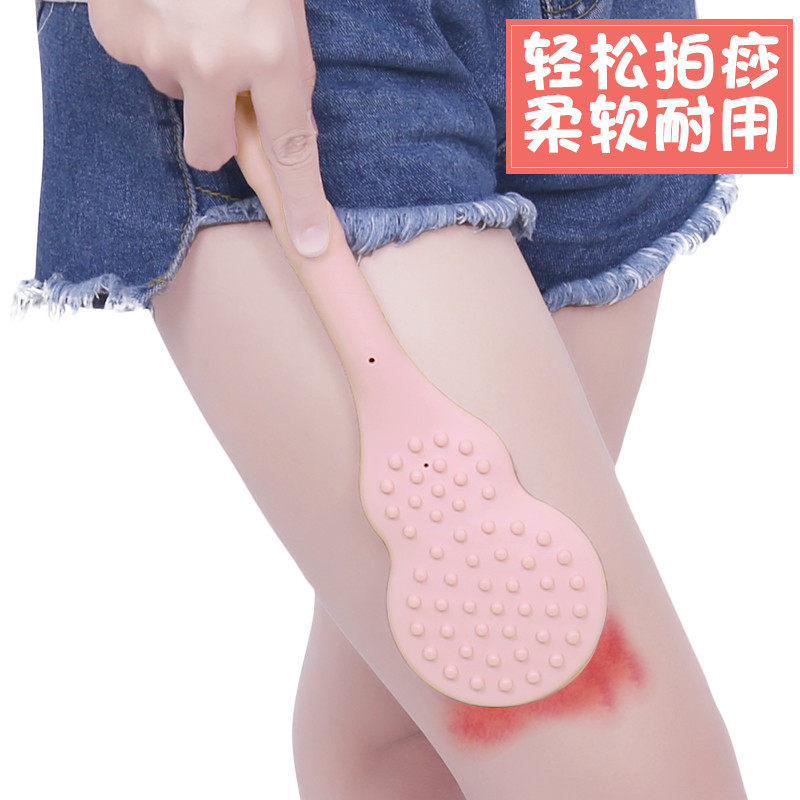 经络痧打器颈部筋络拍打拍腰部腿部棒拍板硅胶软保健拍拍痧引痧条