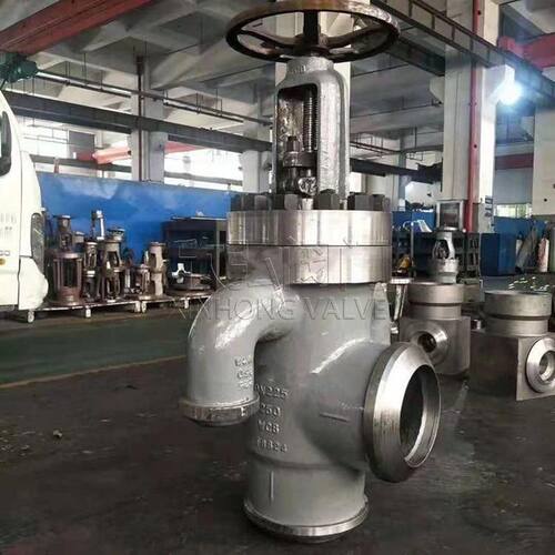 保温联成四通阀GJR964Y 法兰换向高温高压 欣弘阀门