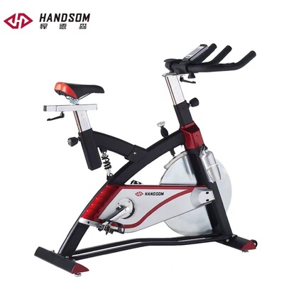悍德森HS-5100商用动感单车家用室内静音健身车大飞轮健身车
