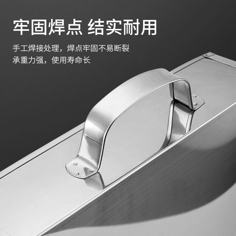 不锈钢鸭嘴勺打鸭勺包嘴盆薯条铲子炸鸡拌料柳裹粉盆鸡盆漏斗大号