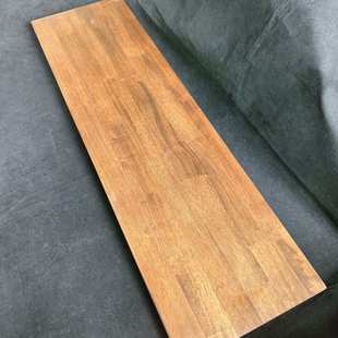 橡胶木桌面板油漆处理实木拼接板定制橡胶木台面成品民宿楼梯踏步