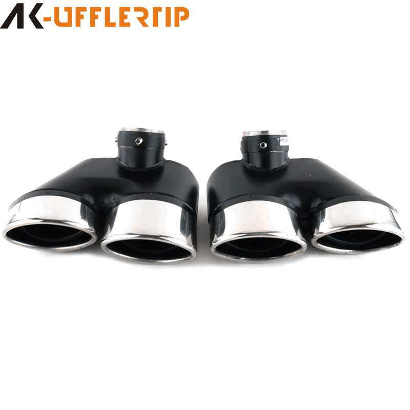 适用于奔驰S级W220尾嘴S320s350S500S600排气管