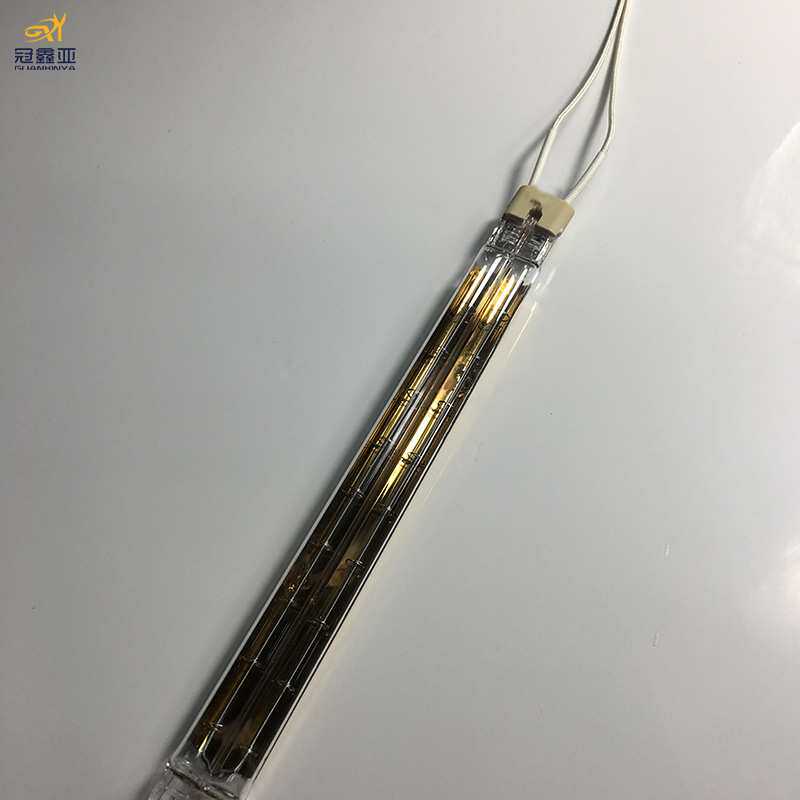 镀金红外线加热管 1.8KW350MM黄金管电热管 近红外线半镀金发热管