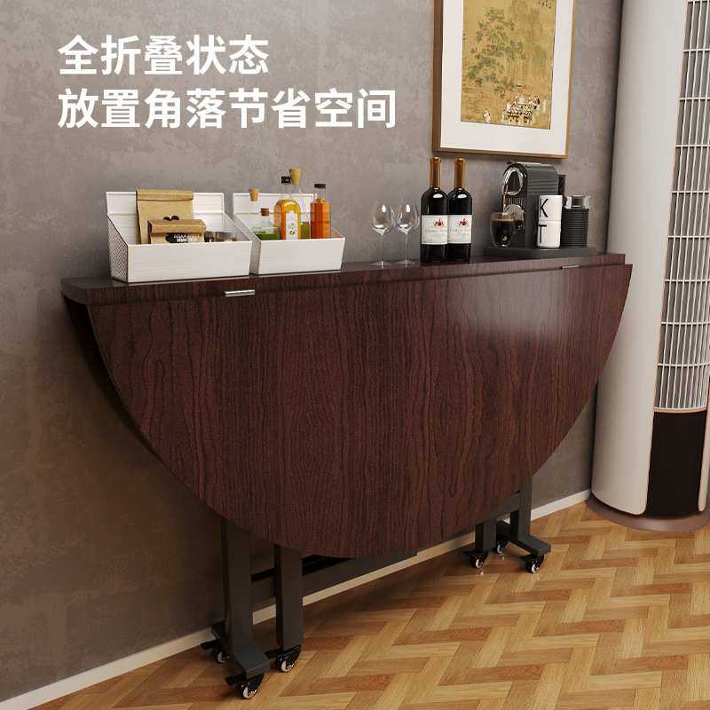 实木餐桌出租房经济型饭桌可折叠新中式圆桌颗粒板烧烤店桌椅组合,3C数码配件,摄像机配件,淘宝优惠券,粉丝福利购,淘宝优惠卷