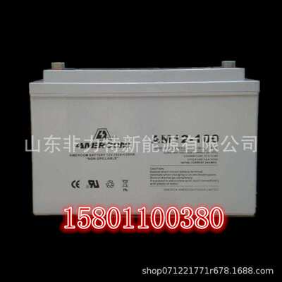 艾默科AMERCOM蓄电池AM12-55 12V55AH配电柜 EPS电源