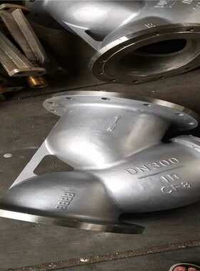 GL41H-25P DN40不锈钢Y型法兰过滤器GL41W管道蒸汽