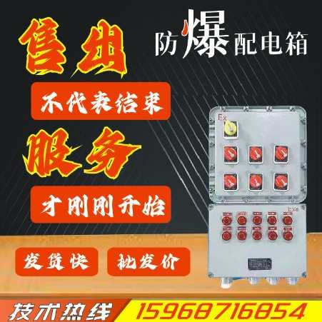 定制防爆配电箱控制箱接线箱照明动力电源开关仪表箱不锈钢钢板