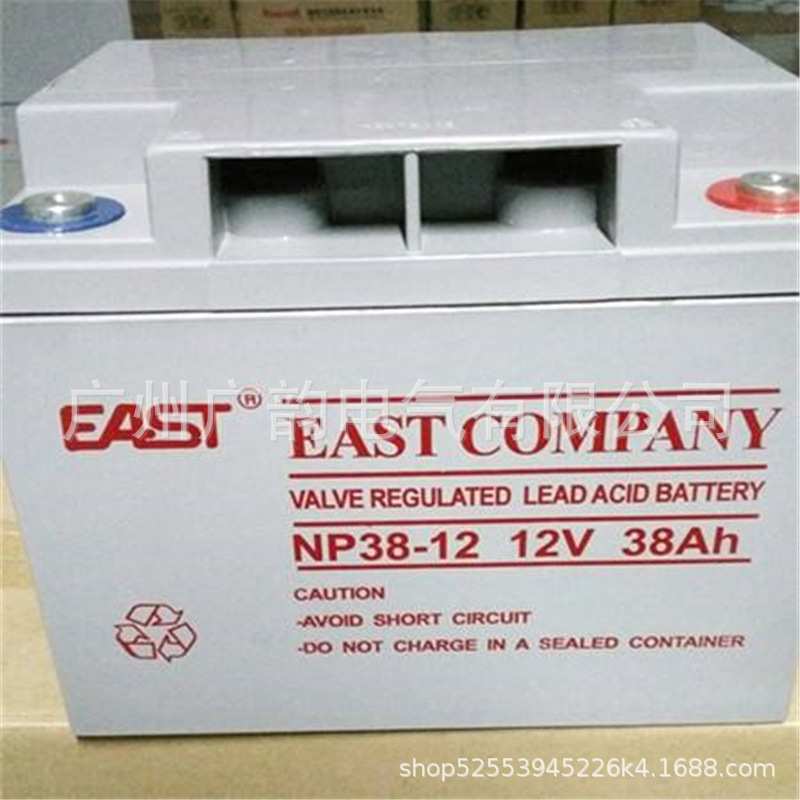 株洲 易事特蓄电池12V38AH 易事特ups电池规格NP38-12钢铁制造用
