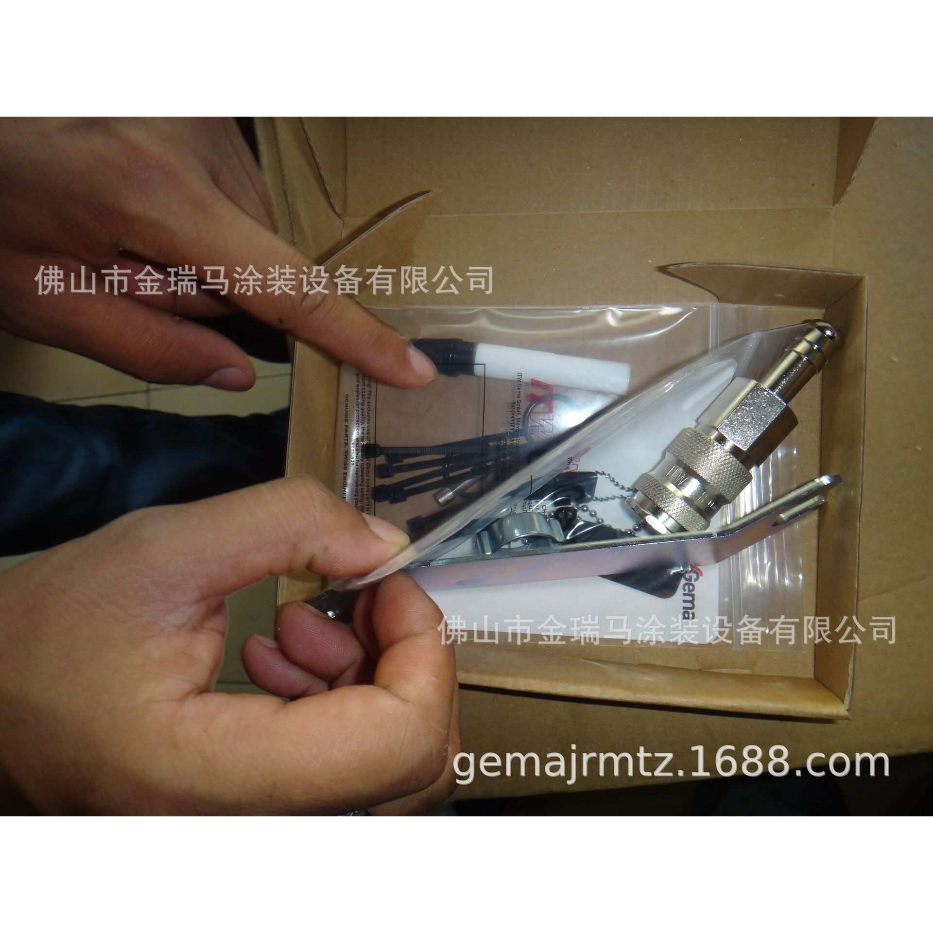 供应瑞士金马GM03手动喷枪文丘里管检测棒 金马专业检测文丘里管
