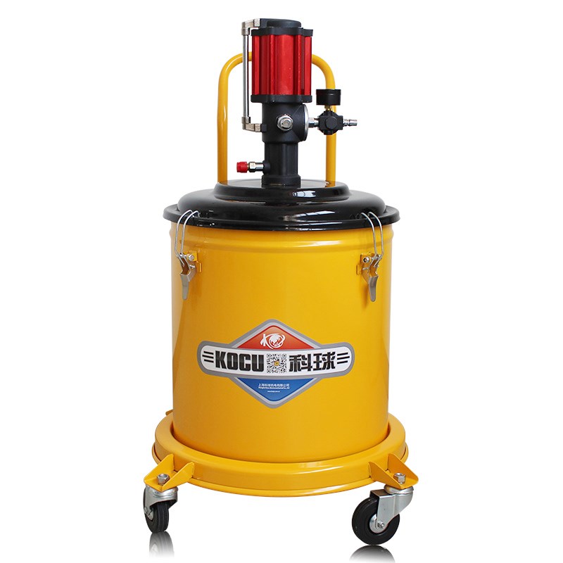 高压气动黄油机GZ-300黄油加注机可放桶大容量黄油泵注油器