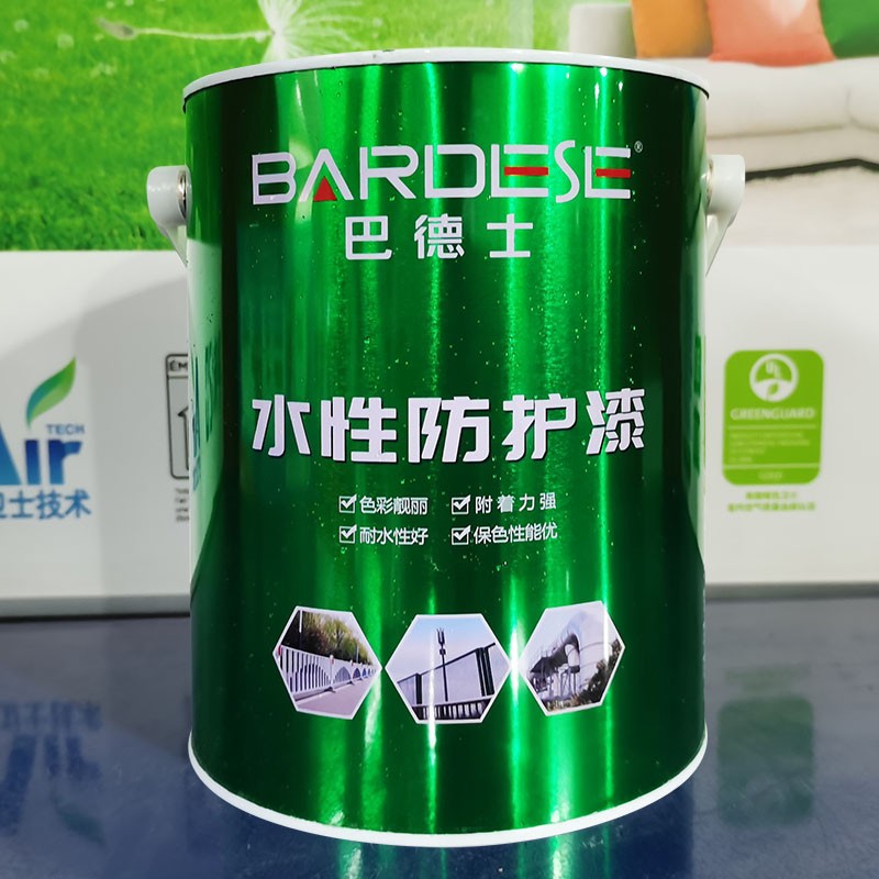 具德士保性防护漆 铁木通用 栏杆铁门柜门家巴翻新环水净味半亚光