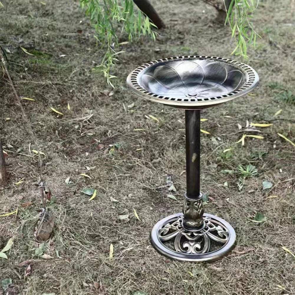 厂家供应户外园艺鸟浴盆鸟用洗澡盆简约喂鸟器塑料花盆