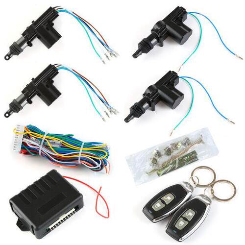 Remote central lock system 遥控中控锁系统 带遥控开尾箱距离30